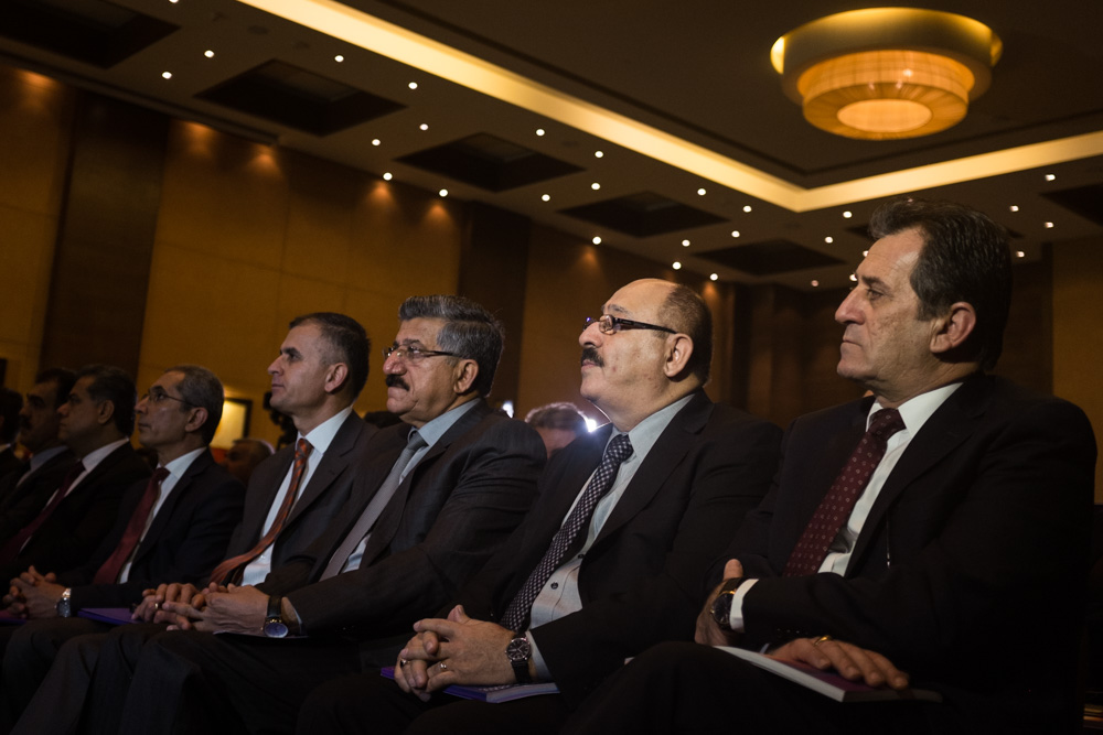 The International Protocol on Sexual Violence in Conflict was launched in Kurdish. April 19, 2016. (Photo: Kurdistan24 / Alexandre Afonso)